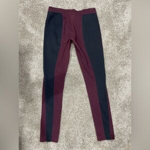 Marc Jacobs Black and Maroon Pants